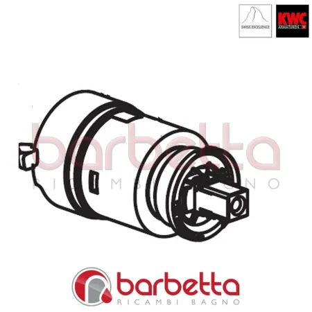 CARTUCCIA DEVIATRICE A DUE USCITE ONO RICAMBIO KWC Z.537.727