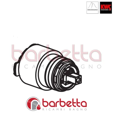CARTUCCIA DEVIATRICE A 1 USCITA RICAMBIO KWC Z.537.725