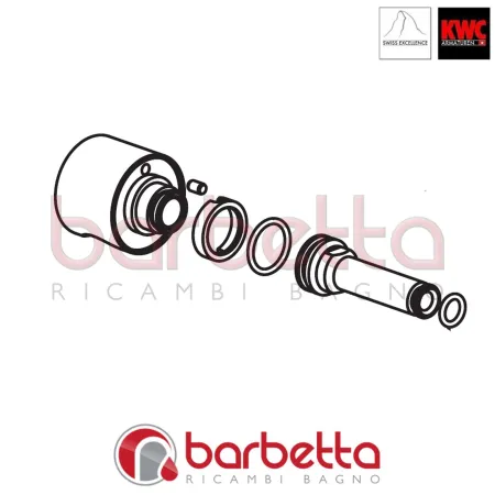 BOCCA COMPLETA AVA RICAMBIO KWC Z.536.283.000