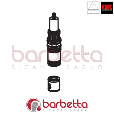 DEVIATORE COMPLETO RICAMBIO KWC Z.536.892
