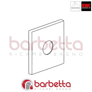 PIASTRA DI COPERTURA RICAMBIO KWC Z.537.784.000