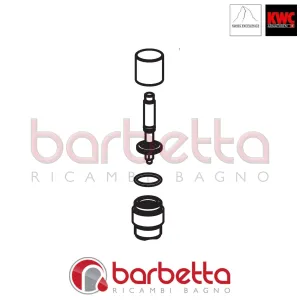 DEVIATORE COMPLETO RICAMBIO KWC Z.538.113.000