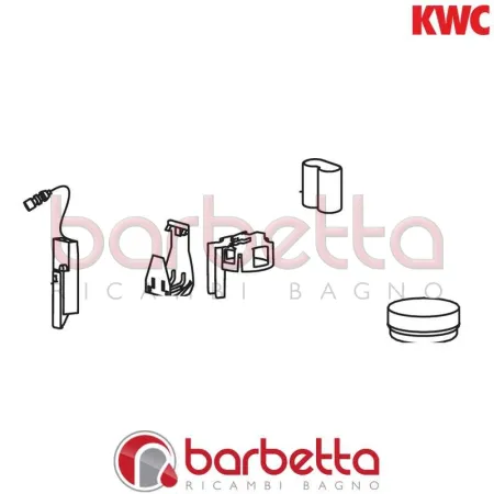 BATTERIA COMPLETA IQUA RICAMBIO KWC K.12.QB.51M000B23