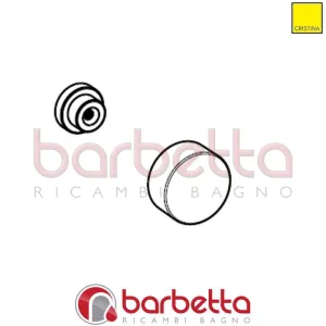 MANIGLIA DEVIATORE VASCA 3 USCITE RICAMBIO CRISTINA CRIMV15438P13