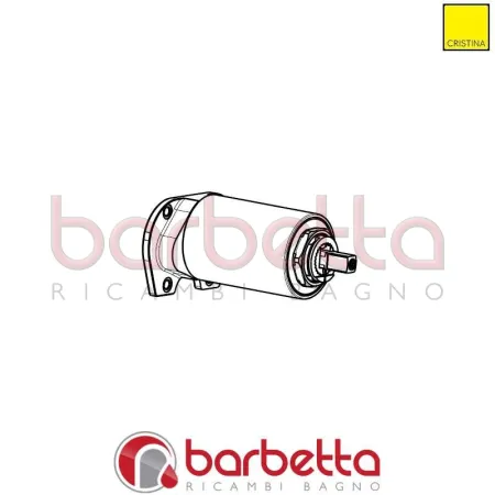 COMANDO DA INCASSO C35 CROMO RICAMBIO CRISTINA CRIST17832P51