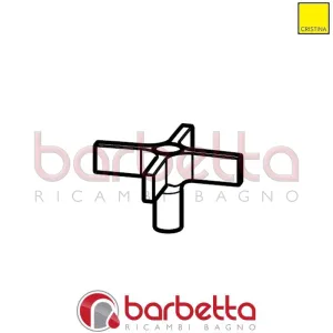 MANIGLIA CROSSROAD CROMO RICAMBIO CRISTINA CRIPR23515Q51