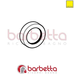 CAPPUCCIO PER GRUPPO TRE FORI CROMO RICAMBIO CRISTINA CRIMV4468P51