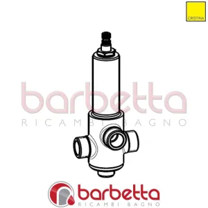 DEVIATORE BORDO VASCA BROCCIATO RICAMBIO CRISTINA CRIAC6895Q00