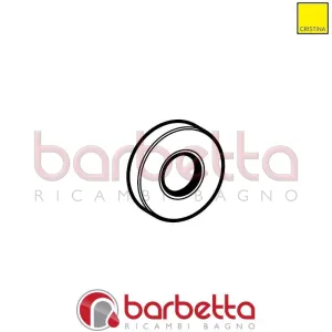 ROSONE LAVABO A MURO CROMO RICAMBIO CRISTINA CRIMV5628P51