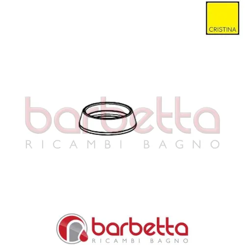 CAPPUCCIO COPRIGHIERA SERRAGGIO CROMO RICAMBIO CRISTINA CRIMV11616F51