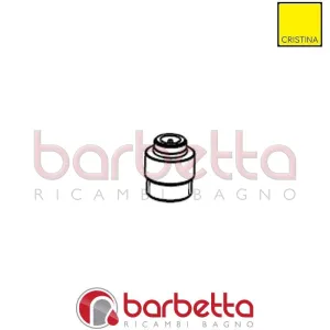 RACCORDO PER VASCA CON SEDE E VALVOLA RICAMBIO CRISTINA CRIMV12664Q51