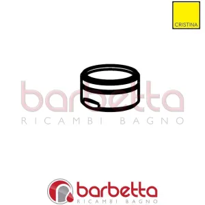 AERATORE CASCADE SLC M24x1 TIPO C CROMO RICAMBIO CRISTINA CRIAR10093Q51