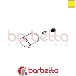 MANIGLIA TERMOSTATICA DIARIO 456 CROMO RICAMBIO CRISTINA CRIPR10446Q51