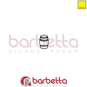 RACCORDO ATTACCO FLESSIBILE CROMO RICAMBIO CRISTINA CRIMV4362P51