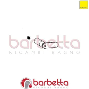 CAPPUCCIO/LEVA INCASSO NERO OPACO RICAMBIO CRISTINA CRIPR23685Q13