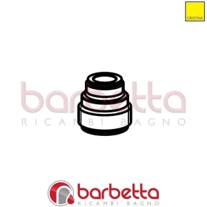 RACCORDO GRUPPO DOCCIA ESTERNO CROMO RICAMBIO CRISTINA CRIMV2955P51