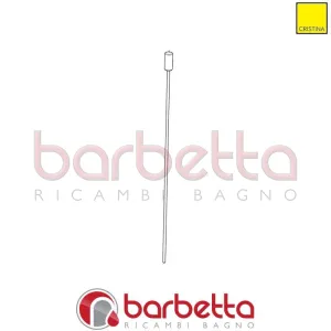 ASTA POMOLO PER BIDET 3 FORI CROMO RICAMBIO CRISTINA CRICF4465Q51