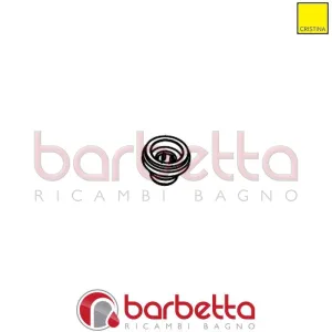 RACCORDO 15X1 3/4' PER ATTACCO SUPERIORE CROMO RICAMBIO CRISTINA CRIMV6404P51