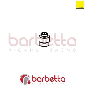 RACCORDO FLESSIBILE PER VASCA G1/2 NERO OPACO RICAMBIO CRISTINA CRIMV12664P13