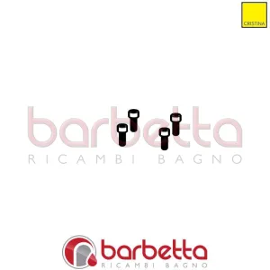 CONFEZIONE DI VITI INOX M6X15 TC RICAMBIO CRISTINA CRICF17580Q00