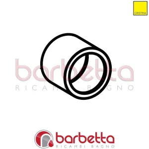 BICCHIERE DI FINITURA DM.41 H.36 NERO OPACO RICAMBIO CRISTINA CRIMV19025W13