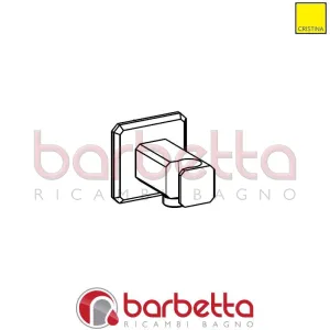 SUPPORTO ESTERNO PORTA DOCCETTA RICAMBIO CRISTINA CRISM21257Q51