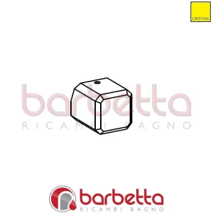 MANIGLIA MISCELATORE MONOCOMANDO A PARETE CR RICAMBIO CRISTINA CRICV22305PCR