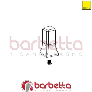 INSIEME CAPPUCCIO COPRI VITONE RICAMBIO CRISTINA CRIPR17154Q77QZ