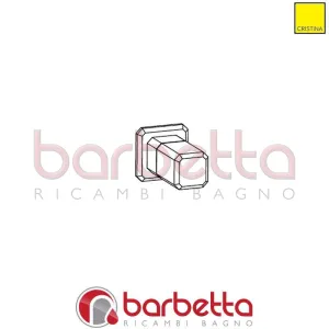 INSIEME CAPPUCCIO COPRI VITONE RICAMBIO CRISTINA CRIPR19530Q51