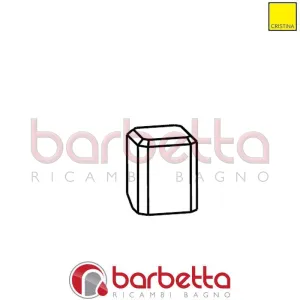 MANIGLIA MISCELATORE MONOCOMANDO IN MARMO RICAMBIO CRISTINA CRICV21114PMQ