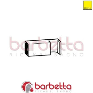 SUPPORTO FISSO CON PRESA ACQUA RICAMBIO CRISTINA CRIMV14348P13