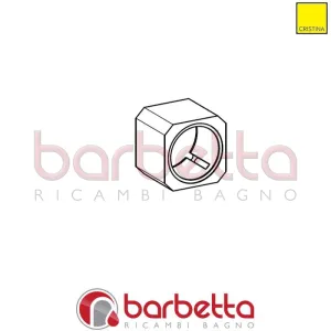 CAPPUCCIO INCASSO LAVABO ITALY RICAMBIO CRISTINA CRIMV17176P77