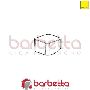 LEVA LAVABO SERIGRAFATA KING RICAMBIO CRISTINA CRIPZ14310P51