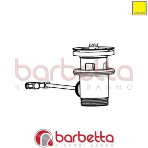 SCARICO AUTOMATICO 1'1/4 RICAMBIO CRISTINA CRISC3598Q92