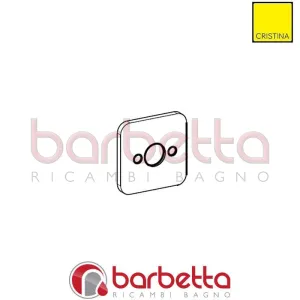 PIASTRA PER QS 267-269 SEZ.44 RICAMBIO CRISTINA CRIPI20324F51
