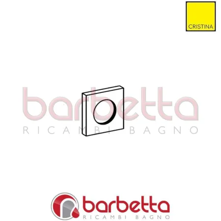ROSONE PER VASCA ASSEMBLATO QUADRI RICAMBIO CRISTINA CRIPZ7072P13