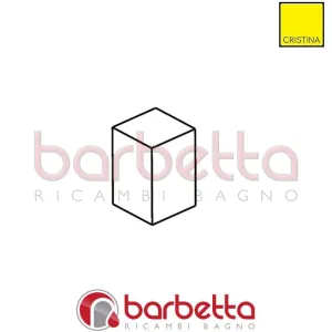 BASETTA PER VITONE 3 FORI RICAMBIO CRISTINA CRIMV7080F51