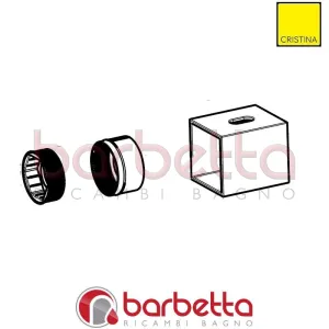 INSIEME MANIGLIA COMPLETA QD486 RICAMBIO CRISTINA CRIPR14120Q51