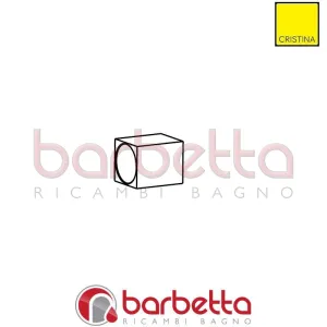 MANIGLIA COMPLETA FREDDA QD220 RICAMBIO CRISTINA CRIPR13388Q51