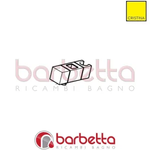 SUPPORTO SCORREVOLE QUADRO PER COLONNA RICAMBIO CRISTINA CRISM17012Q51