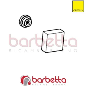 LEVA DEVIATORE INCASSO 102-108 RICAMBIO CRISTINA CRIMV14725P51