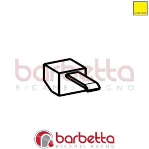 INSIEME LEVA QUADRI MONOCOMANDO INCASSO D.42 RICAMBIO CRISTINA CRIPR9222Q51