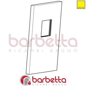 PIASTRA INCASSO RICAMBIO CRISTINA CRIPI15616P51
