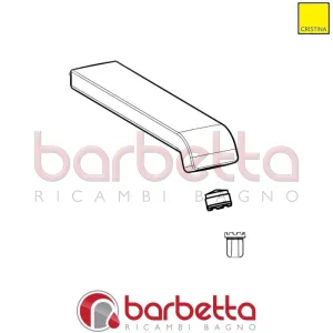 CANNA RETTANGOLARE INTERASSE 180 RICAMBIO CRISTINA CRIFU20303F51