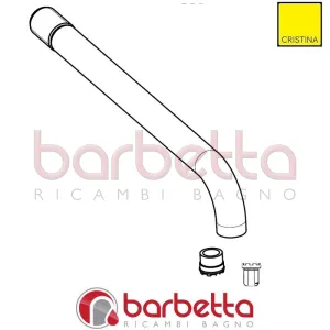 CANNA LAVABO RICAMBIO CRISTINA CRICN15159Q52