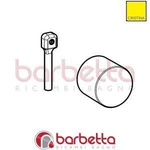 INSIEME MANIGLIA RICAMBIO CRISTINA CRIPR15761Q72