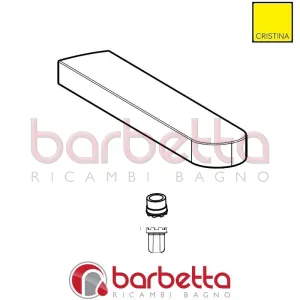 CANNA LAVABO RICAMBIO CRISTINA CRIFU15155P28