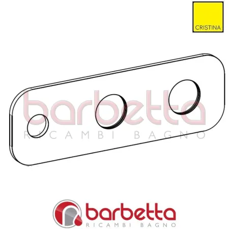 PIASTRA PER VASCA RICAMBIO CRISTINA CRIPI19160P28