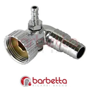 ATTACCO DOPPIO LAVATRICE LAVASTOVIGLIE IN METALLO CROMO 0274502