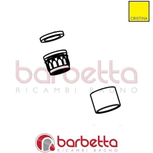 AERATORE ROMPIGETTO RICAMBIO CRISTINA CRIMV18031P28